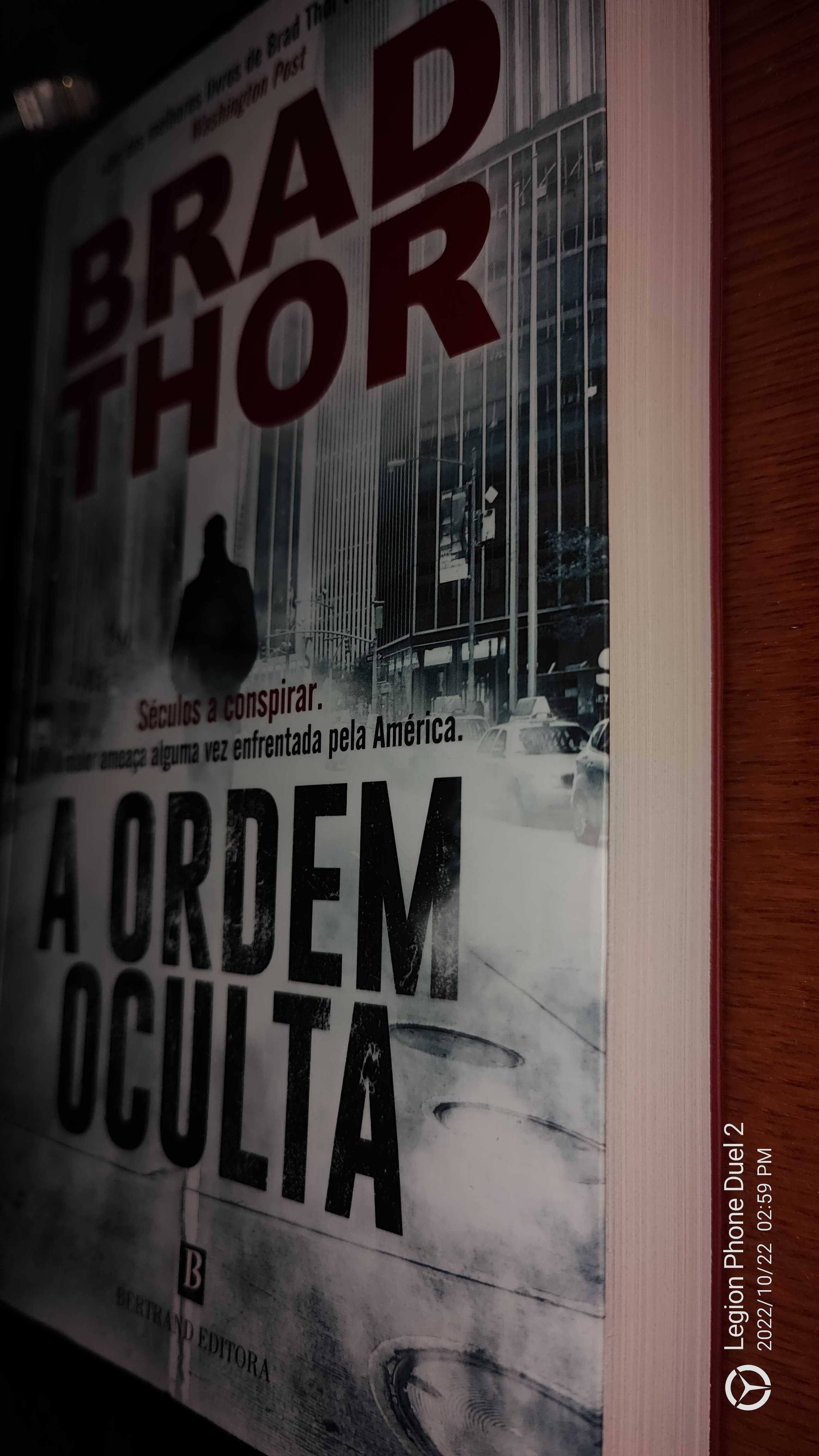 jose rodrigues dos santos, Brad Thor (O setimo selo, Furia divina)