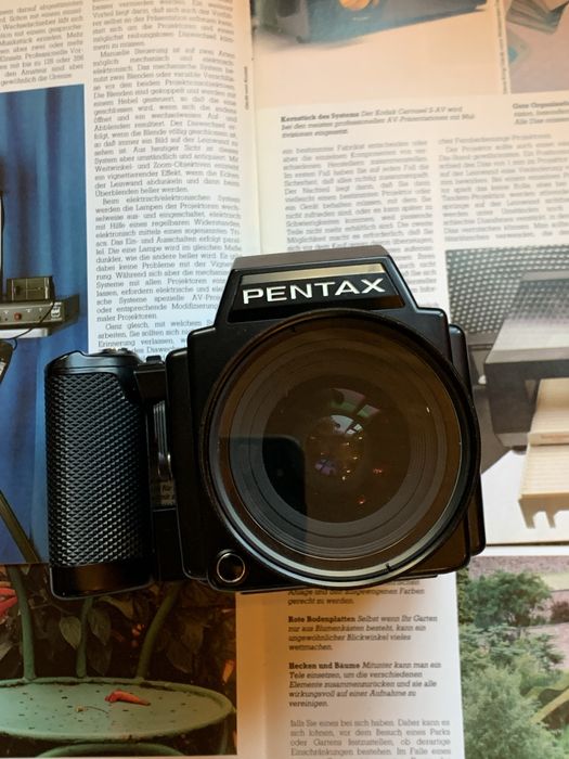 Pentax 645 з обʼєктивом SMC Pentax-A 45mm f/2.8 ідеальний стан