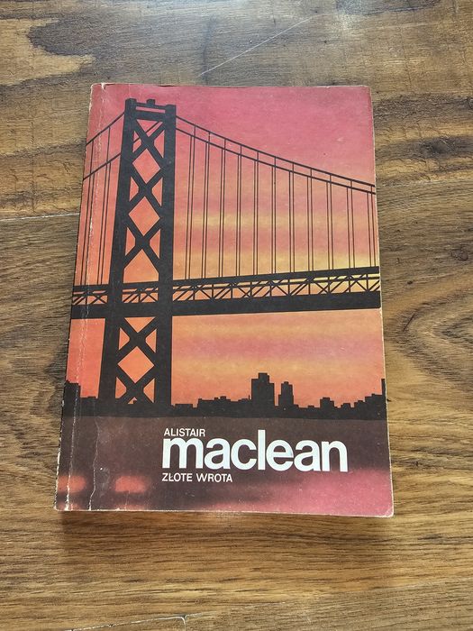 Książka Maclean Złote wrota rok 1976 za 5 zł