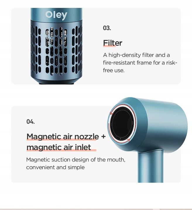 Suszarka do włosów OLEY (JONOWA) 900W