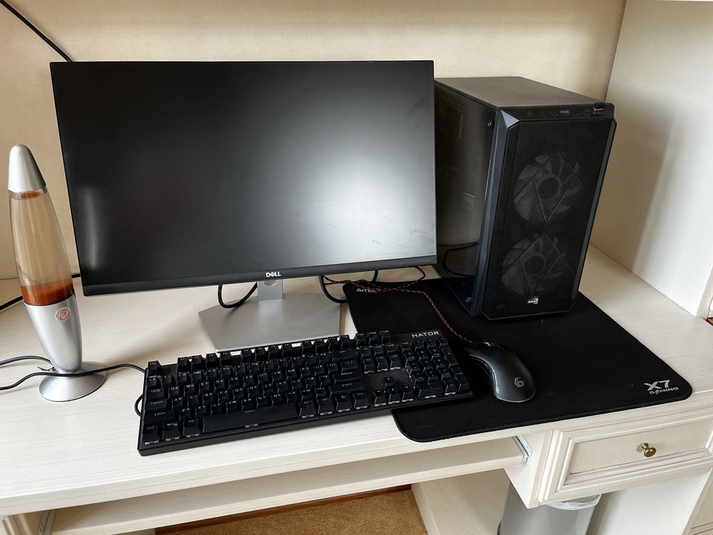 ПК (SSD 500gb, GPU 32gb, GTX 1050ti) + монітор Dell + мех. клав