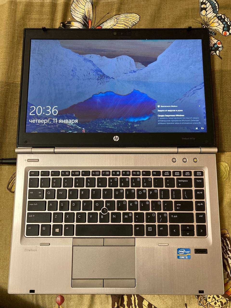 HP Elitebook 8470p + лицензионная Windows 10
