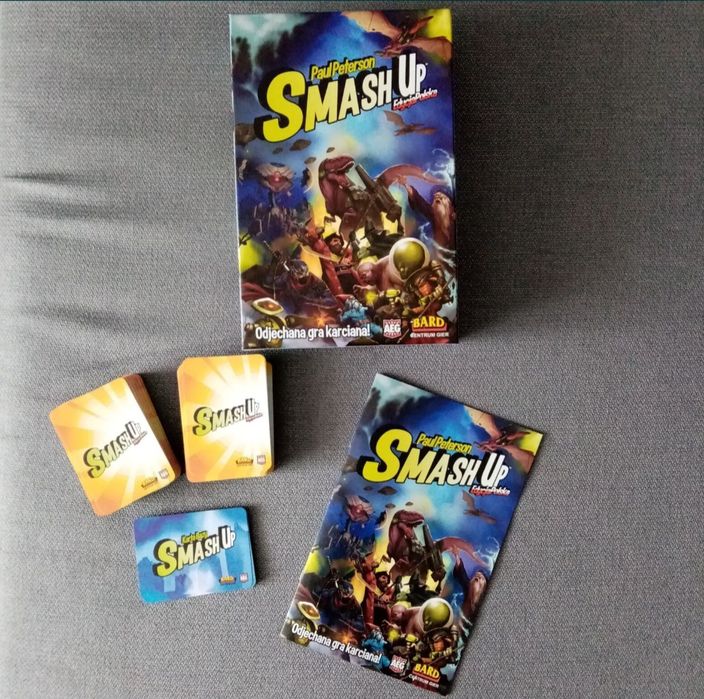 Nowa,bez folii gra SmashUp pl karciana karcianka