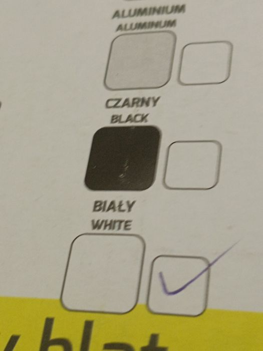Przedłużacz wpuszczany w blat