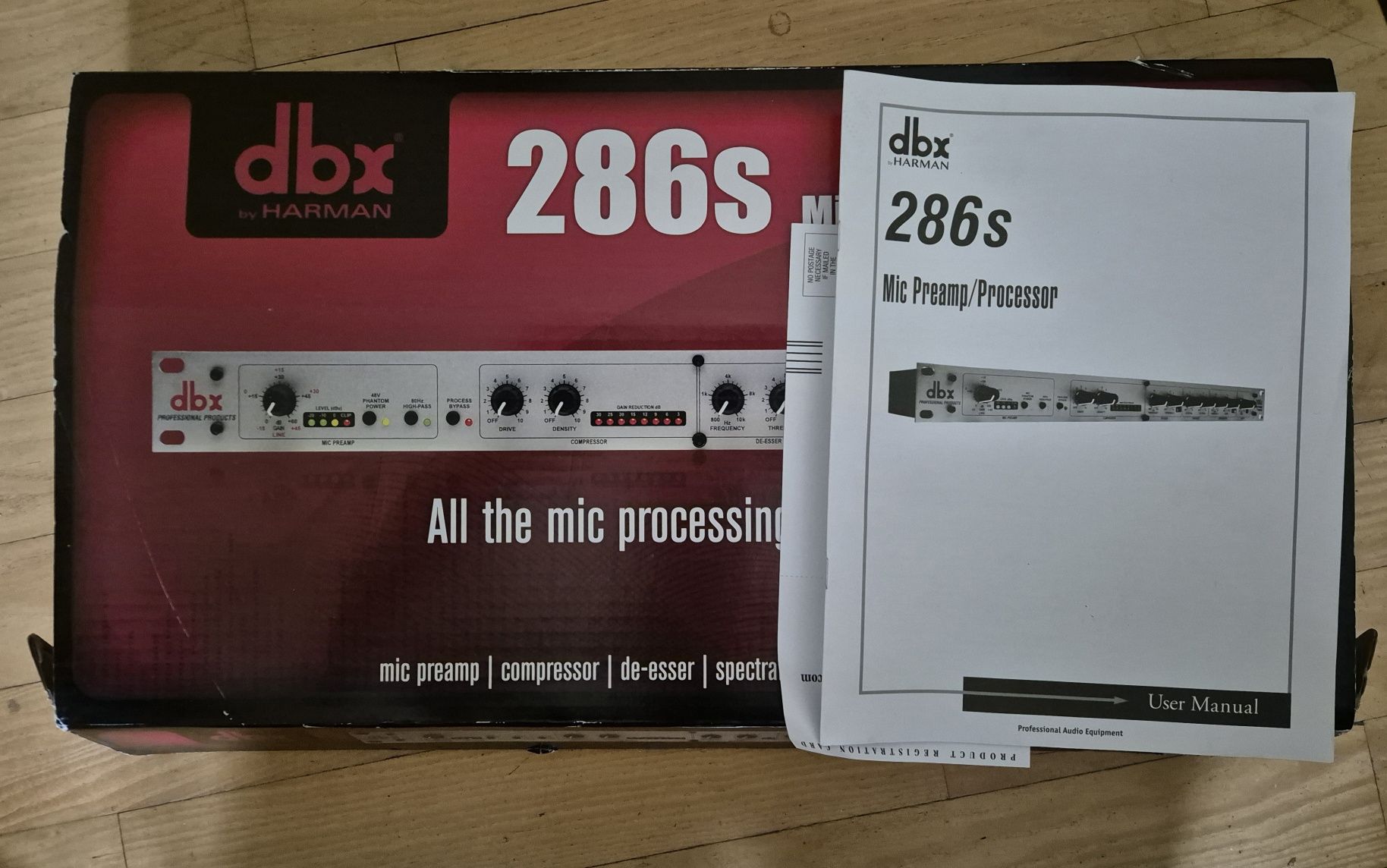 Микрофонный Предусилитель DBX 286s