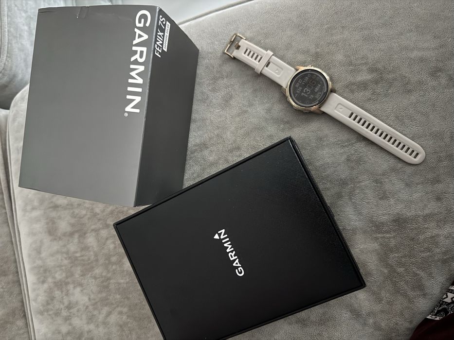 Zegarek garmin smarteatch fenix7s sapphire solar