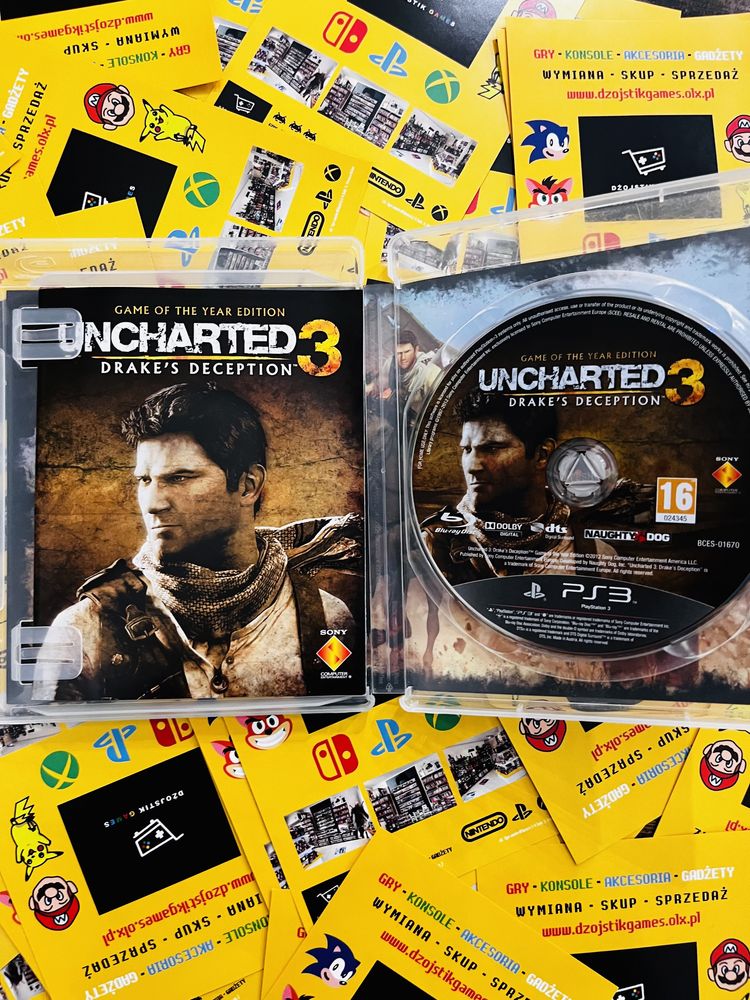 Uncharted 3 PS3 PL Sklep Dżojstik Games