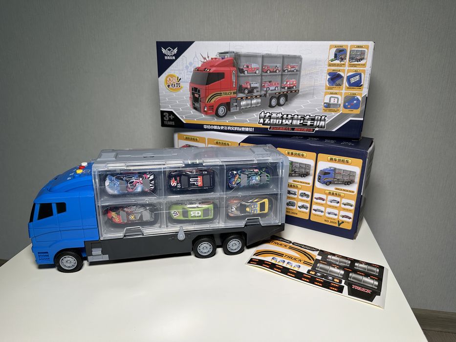 Автовоз з машинками (гараж для зберігання машин)