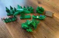 lego choinki , drzewo , palma , krzaki ,grube płytki na sztuki