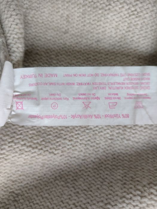 Męski sweter zapinany XL wełniany turecki
