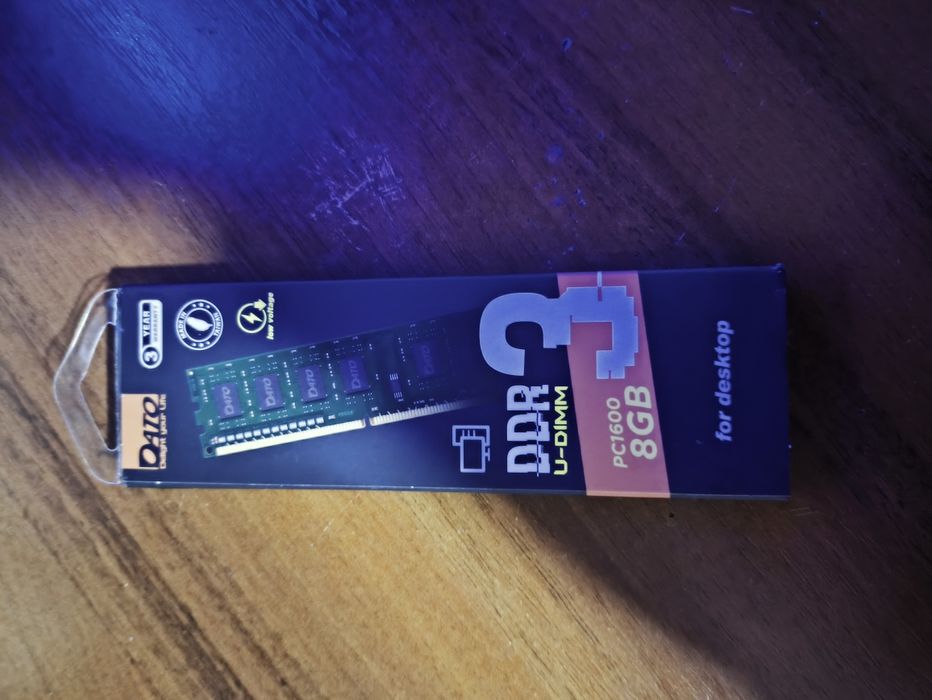 Оперативна пам'ять ддр 3 8gb нова