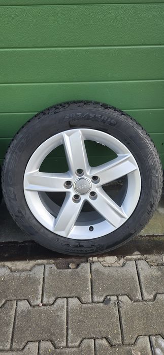 Koła Audi 5x112 opony zimowe 205x55r16