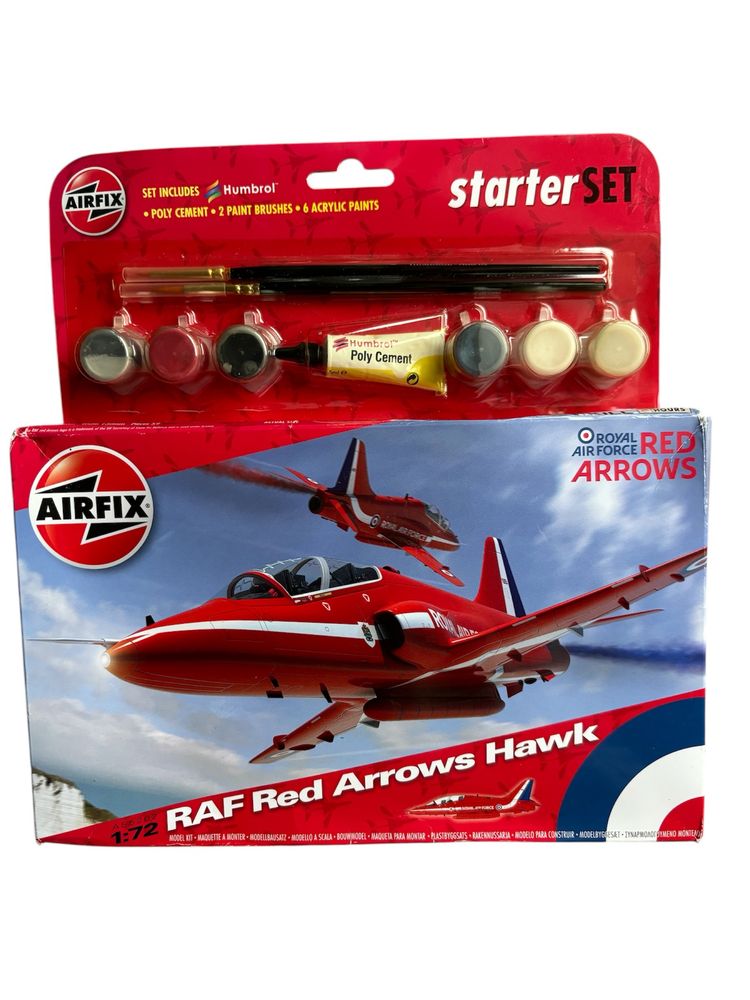 Zestaw model Airfix 1:72 RAF Red Arrows Hawk