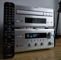Yamaha RX-E410 + CDX-E400 PianoCraft Amplituner Odtwarzacz CD Pilot