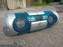 Boombox JVC głośnik z dokładnym bluetooth