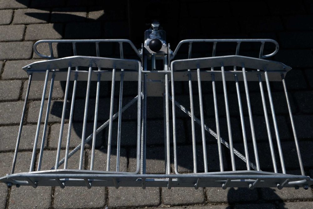 Bagażnik zewnętrzny samochodowy na hak, Kosz transportowy