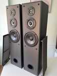 Колонки Sony 2x150Вт. Гарна Чутливість 45-50.000Гц. Стерео АудіоСистем