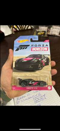 hot wheels corvette c7.r forza horizon