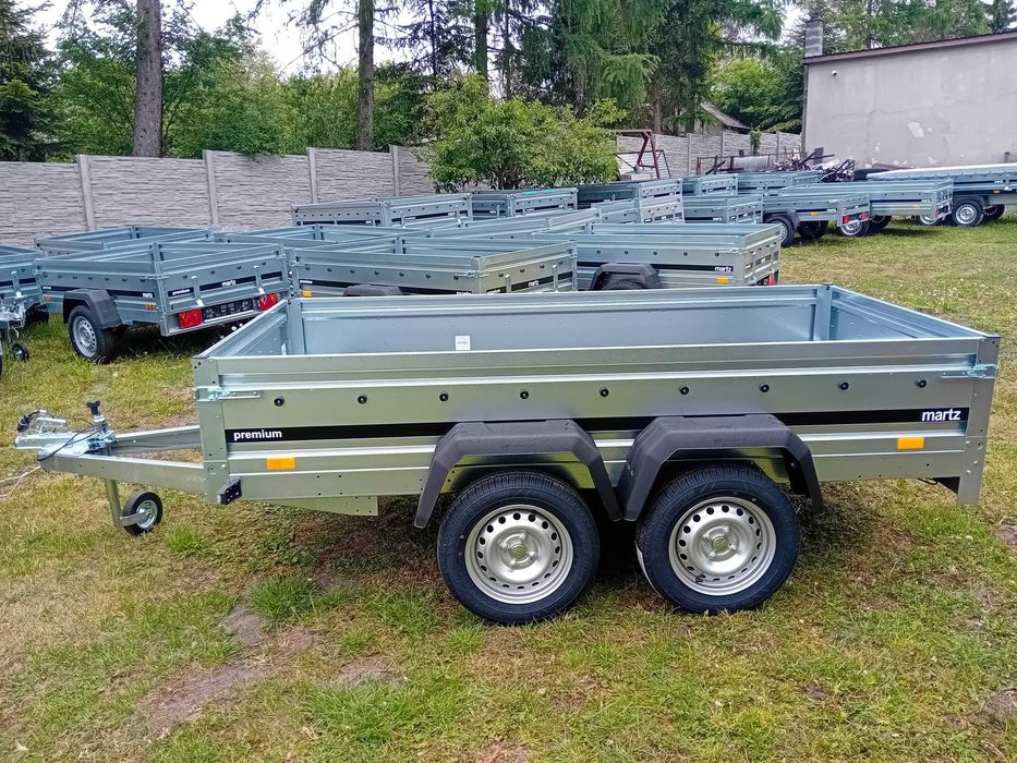 Sprzedam przyczepkę  Martz PREMIUM 264x126  2 osie PROMOCJA CENOWA