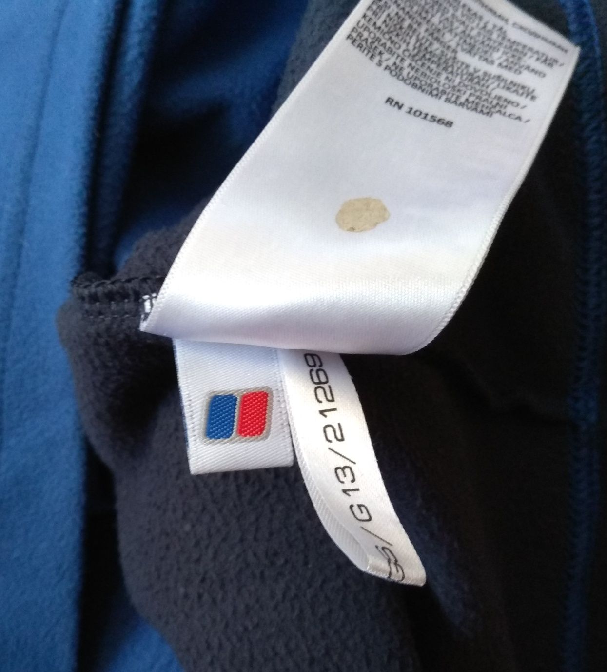 Berghaus фліс кофта флісова оригінал XL синя