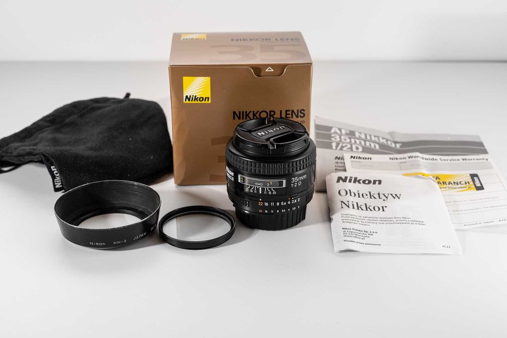 Obiektyw Nikon nikkor 35mm f 2.0 D