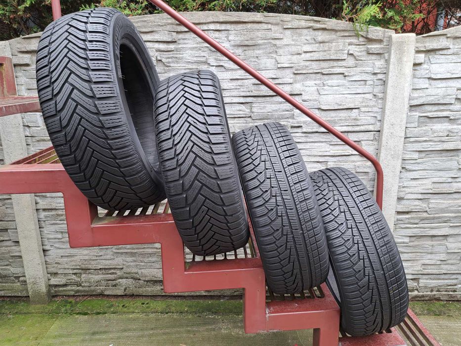 4 Opony zimowe 195/55 R16 Hankook Michelin Montaż i wyważanie Gratis!