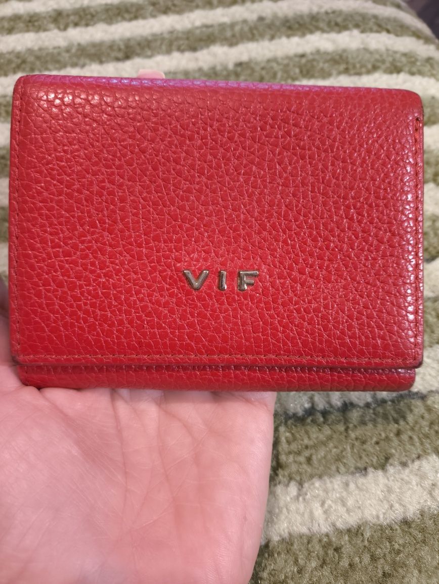 Шкіряний гаманець фірми Vif