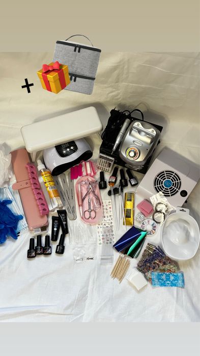 Професійний бокс для манікюру “максимальний” + подарункова сумка