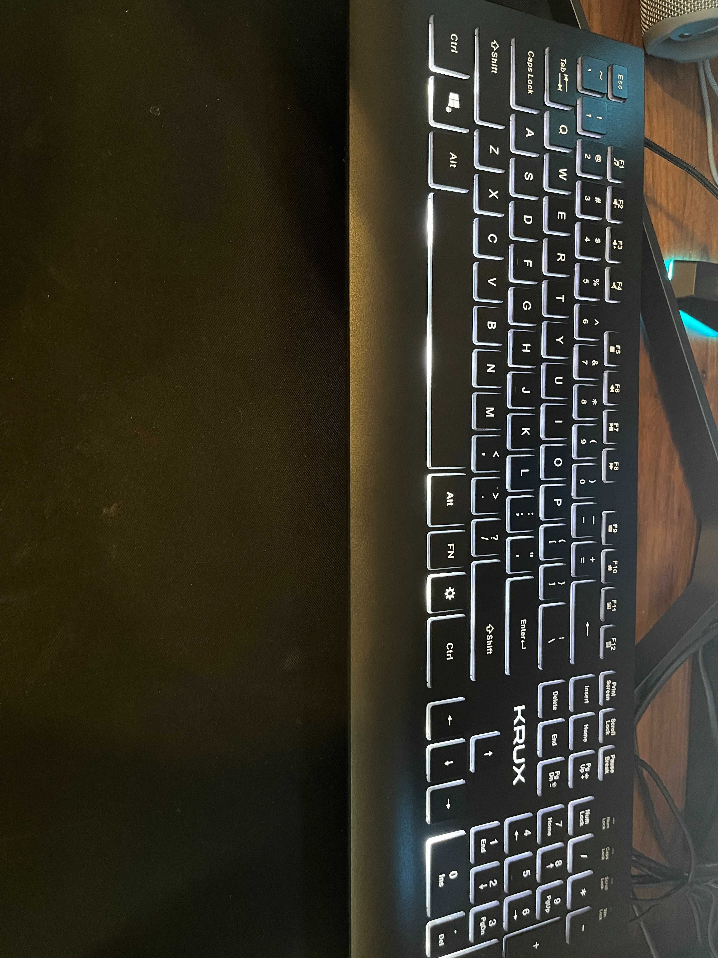 Krux keyboard ergo line low profile keys