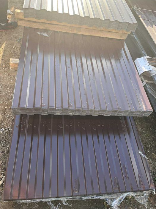 Trapez dachowy T14 ral 8017 połysk grubość 0,6 dostępne od ręki 4