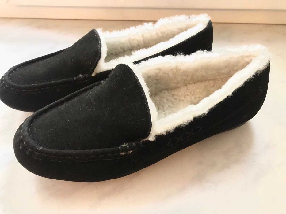 Лоферы мокасины на меху ATTIZZARE Португалия р. 37 Новые натур. замша
