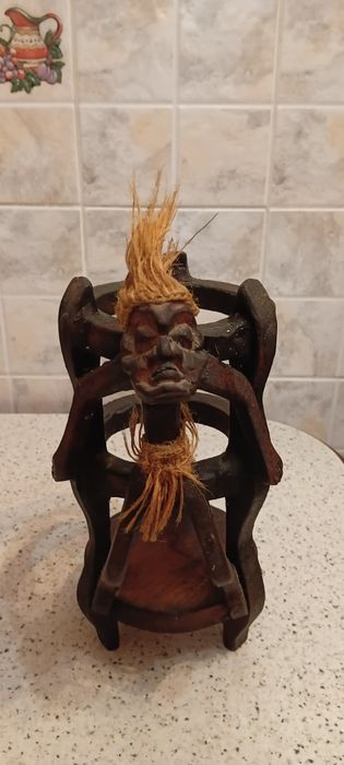 Статуэтка "Хотей" ручная работа, дерево суар