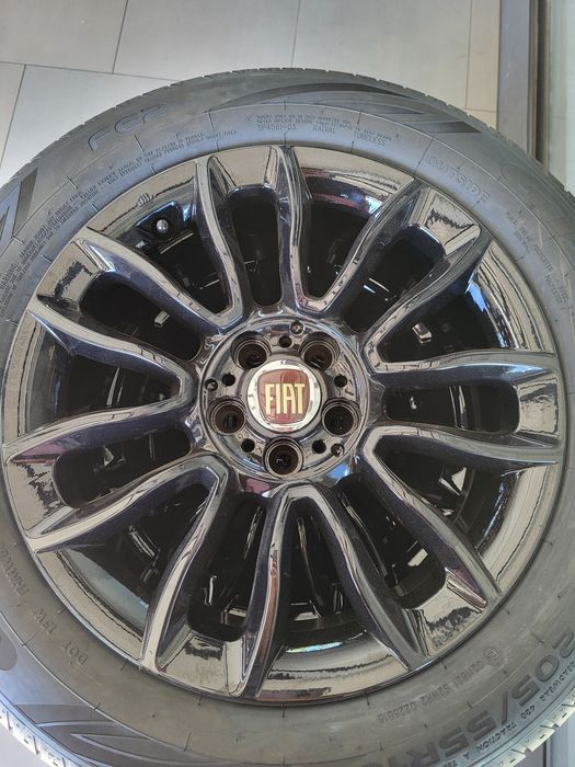Koła letnie 16 Fiat Tipo 500L Felgi 5x98 ET39 205/55R16 GT Radial 2025