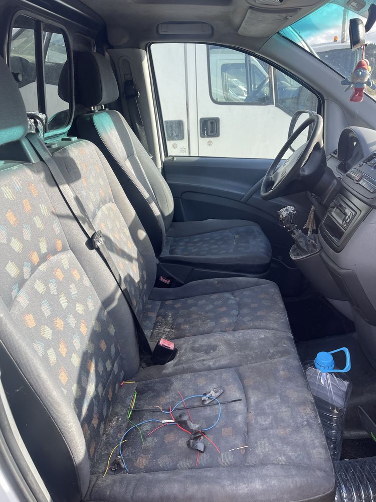 Só as peças Mercedes Vito frente completa