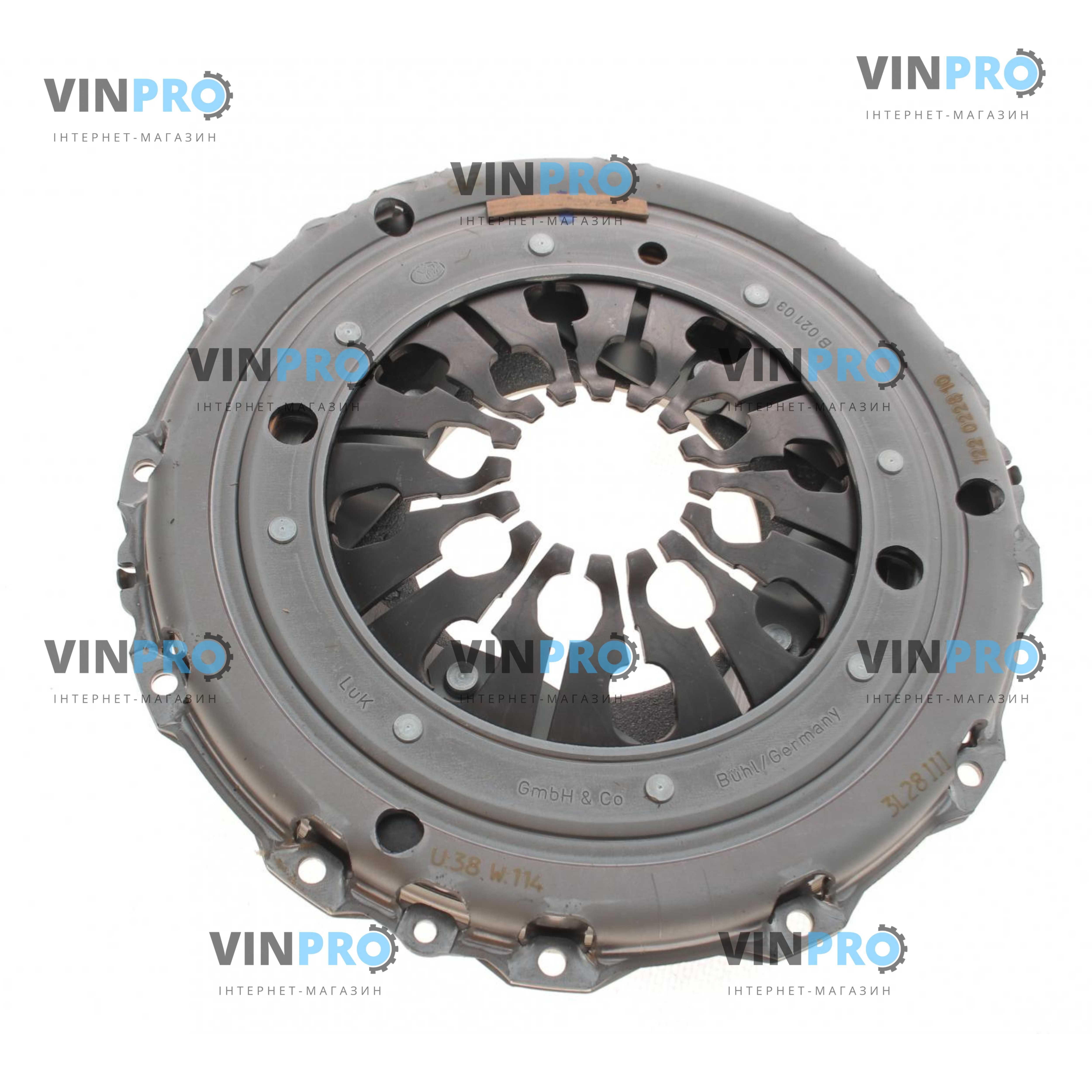 Комплект зчеплення VW T4 2.5TDI 95-03 (mot.ACV), d=220mm.