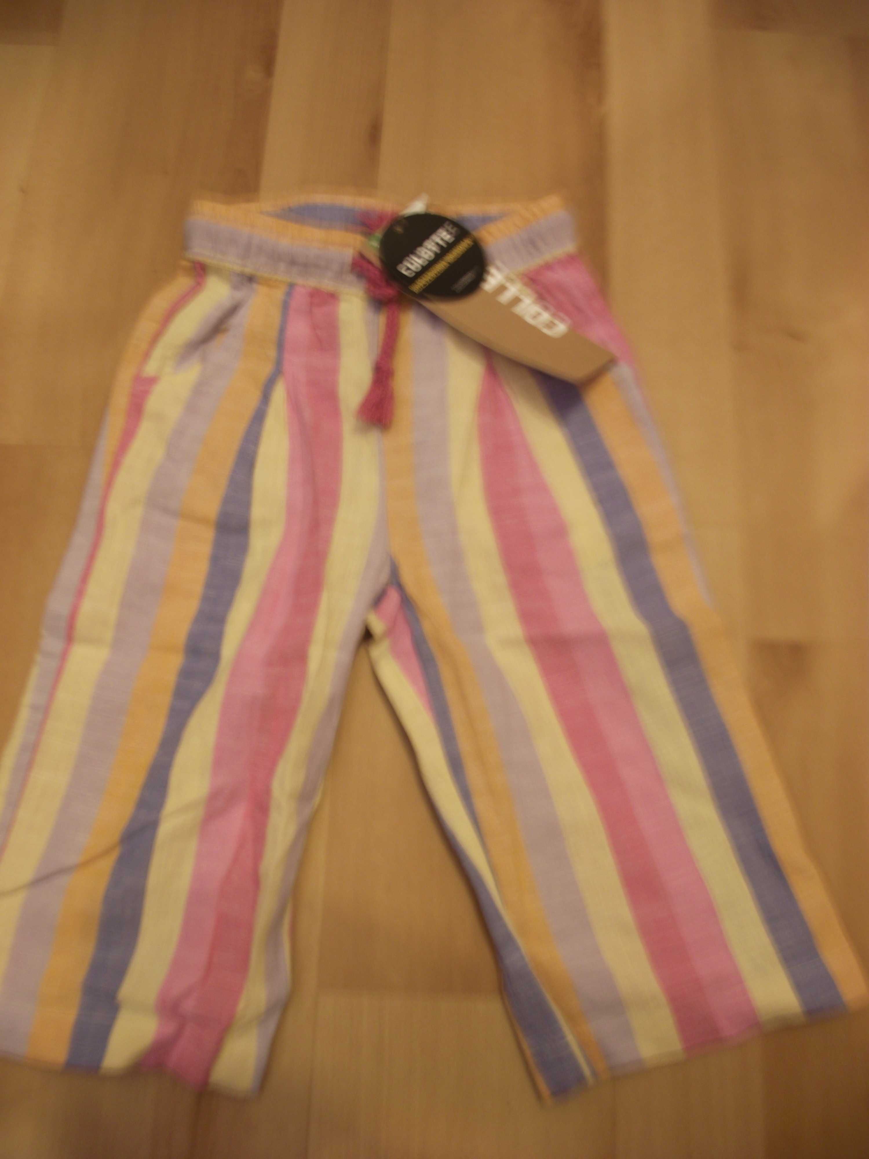 Spodnie na lato dla dziewczynki