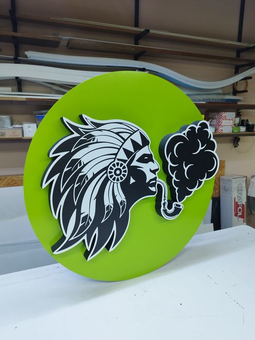 Букви. Логотипи, Порізка пінопласту, пінополістиролу, поролону на ЧПУ.