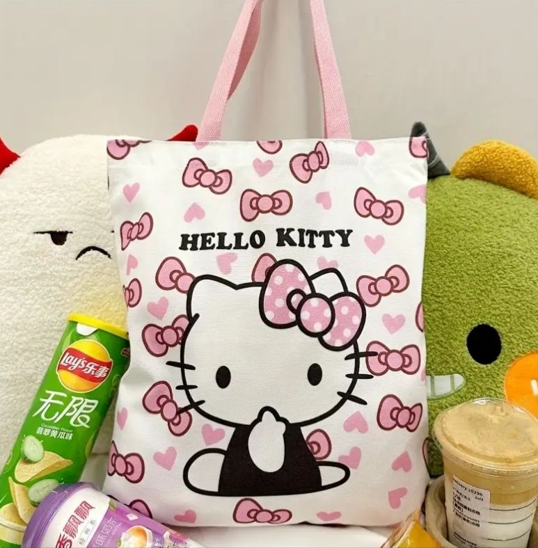 Сумка шопер санріо Hello Kitty хелоу кітті