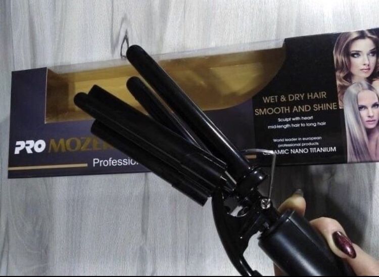 Плойка тройная PRO Mozer MZ-6621 Для накрутки волос