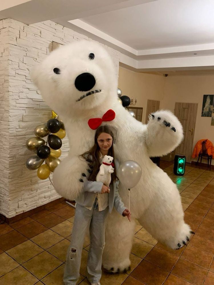 Biały Miś przyjdzie na Twoje święta!