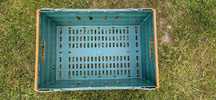Skrzynka plastikowa sztaplowalno-gniazdowa MAXINEST, 600x400x253 mm