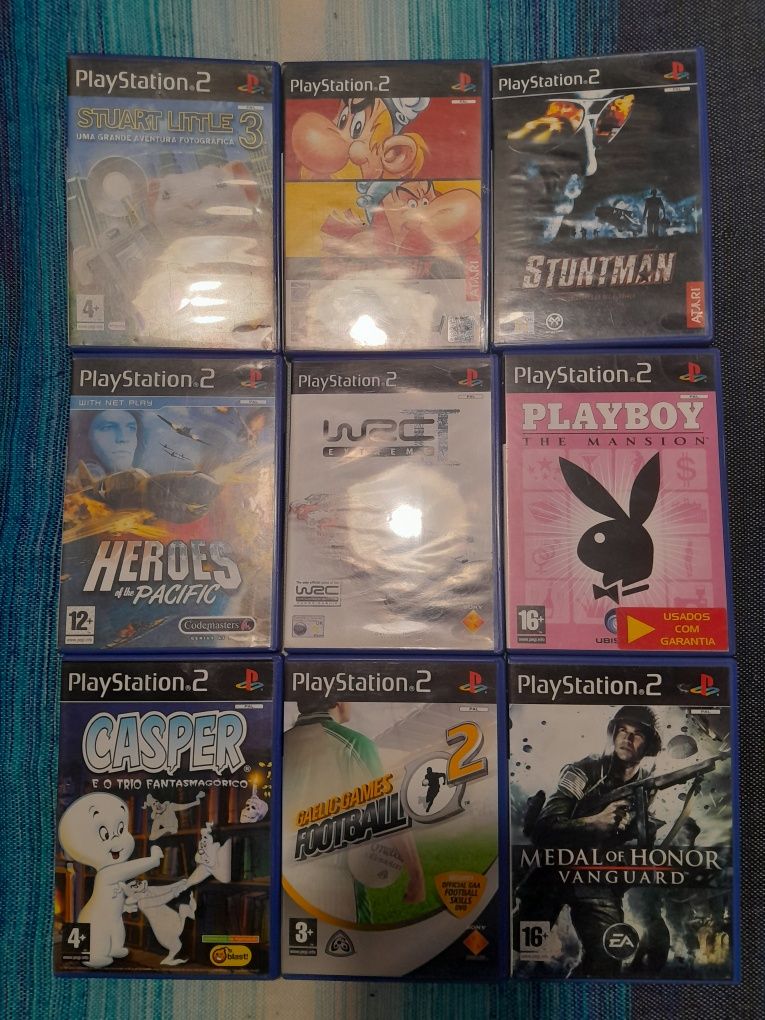 Jogos playstation 2 vários títulos.