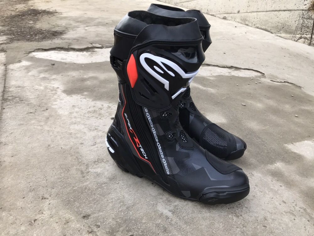 Alpinestars Supertech R Black/grey/red НОВЫЕ.