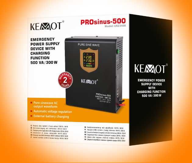 В наявності. ББЖ KEMOT PROsinus 500W