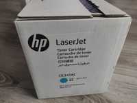 Toner HP CE341AC CYAN nowy, w oryginalnym opakowaniu. Nie otwierany.