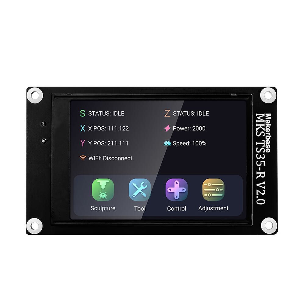 Display CNC Gravadora Laser Makerbase MKS TFT TS35-R