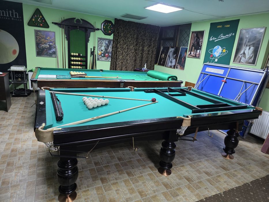 Більярдний стіл 9футів (Алтенберг,Німеччина)Піраміда на Ардезії 40мм