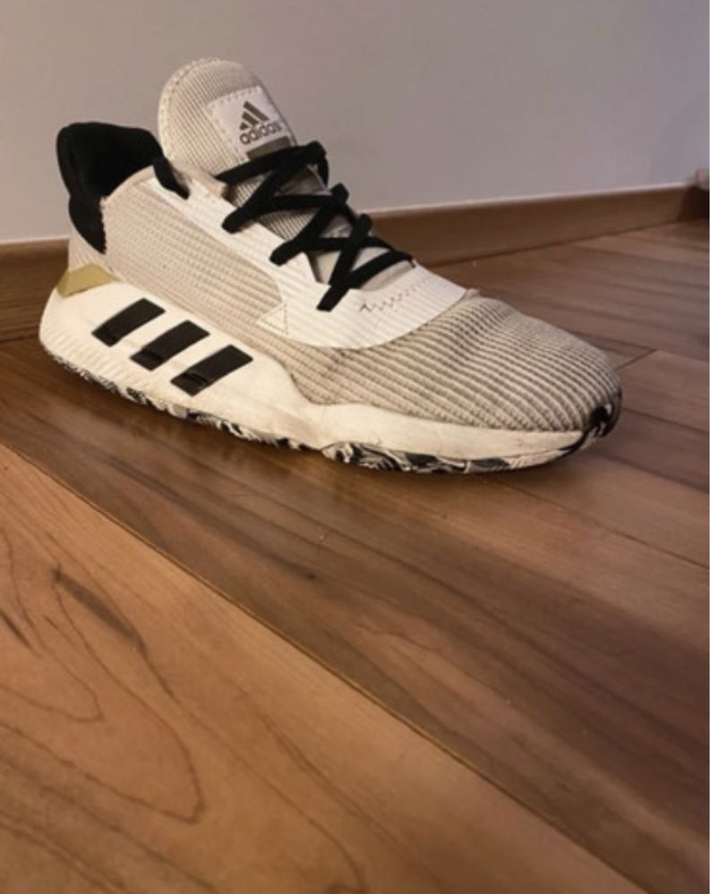 Adidas Pro Bounce 2019 Low Shoes White