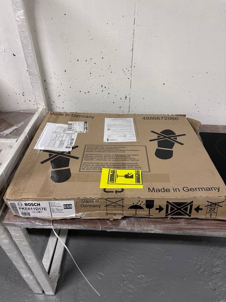 Склокерамічна варильна поверхня Bosch PKE611D17E