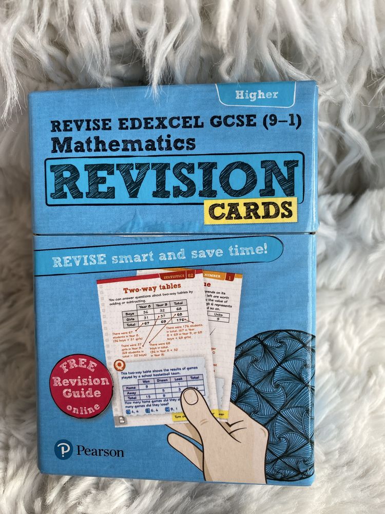 Karty naukowe Revision wzory matematyczne